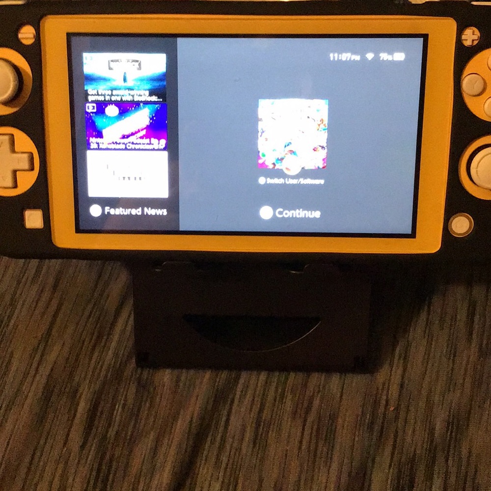 Switch and case only comes with stand power cord